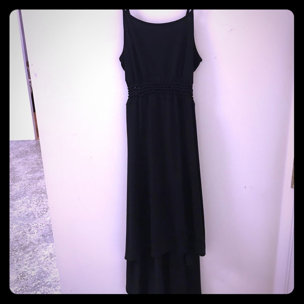 Black, cut out casual dress